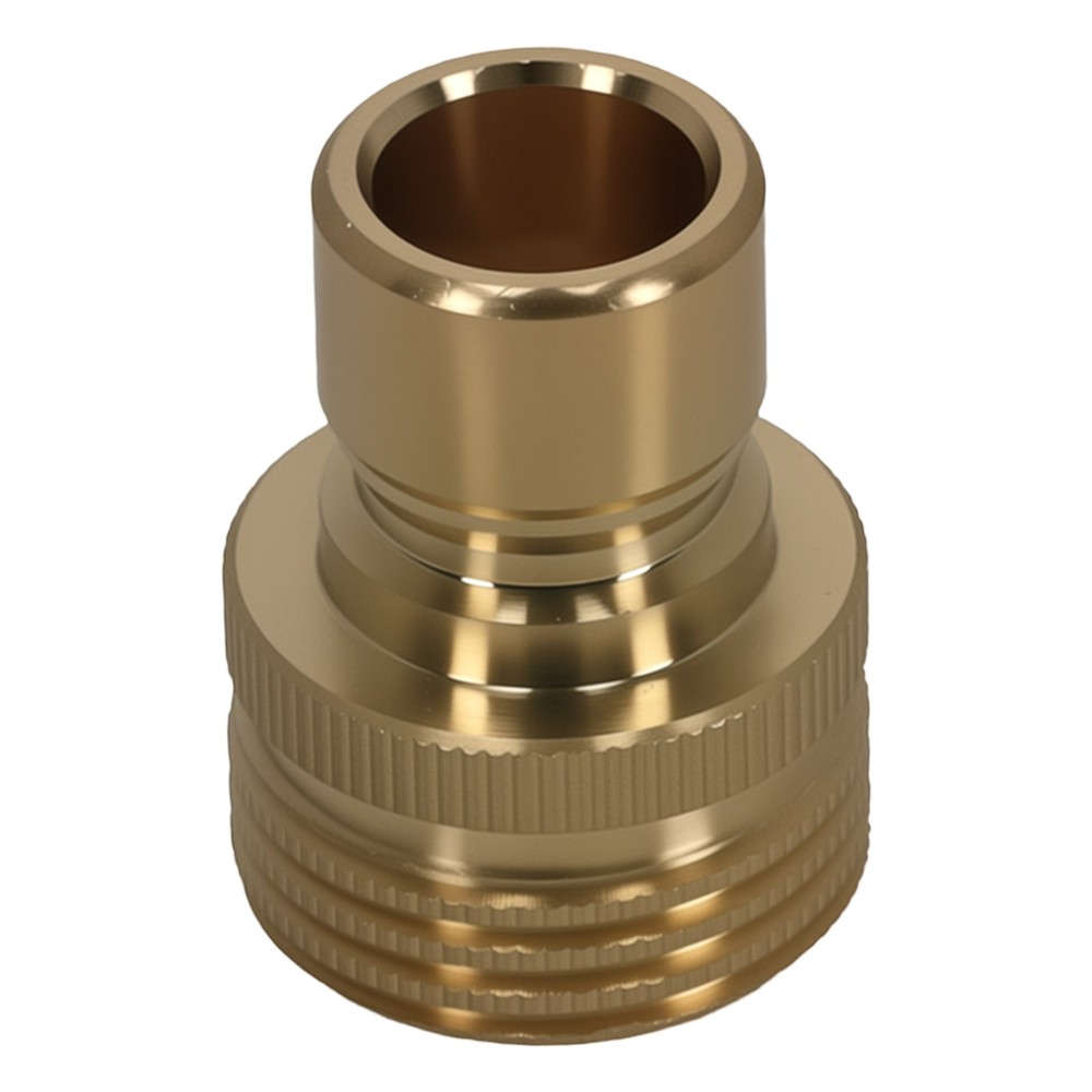 Brass Quick Connect Adapter 3/4" Pressure Washer Fitting Coupler 4Pcs Kit