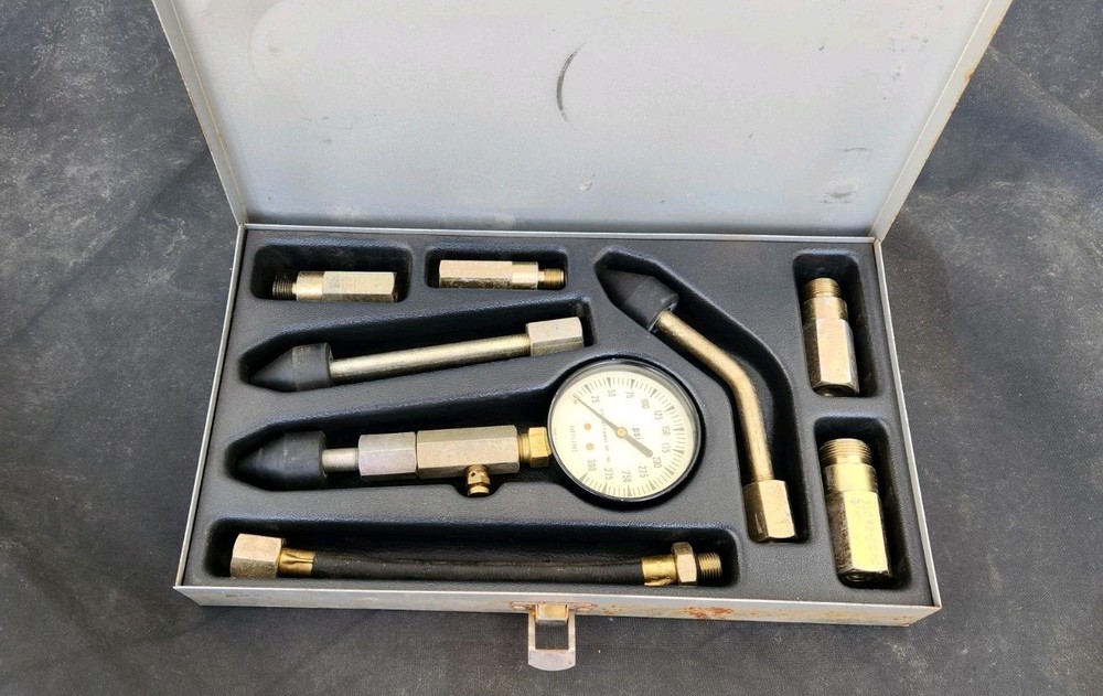 Stewart-Thomas Ind. Compression Tester Mil-T 13011F Type 1 With Case