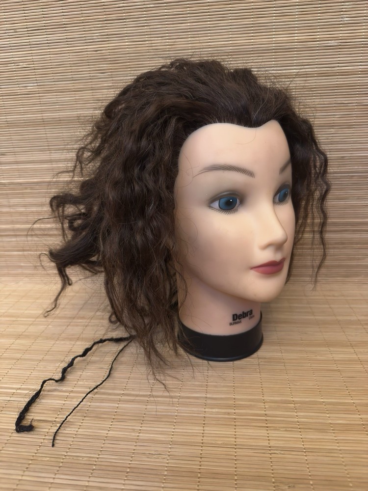 Debra Real Human Hair Mannequin.