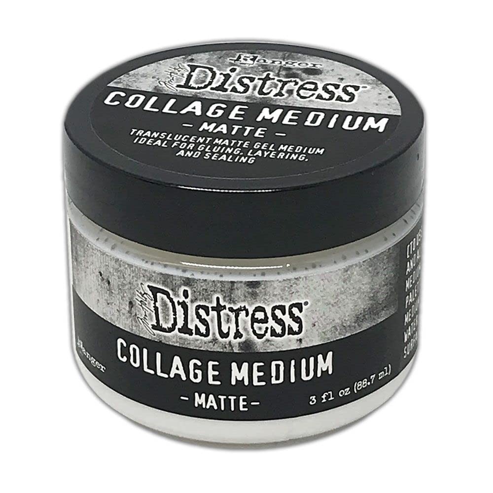 Ranger Tim Holtz Distress Collage Medium Matte Multicolor Functional Mixed Media