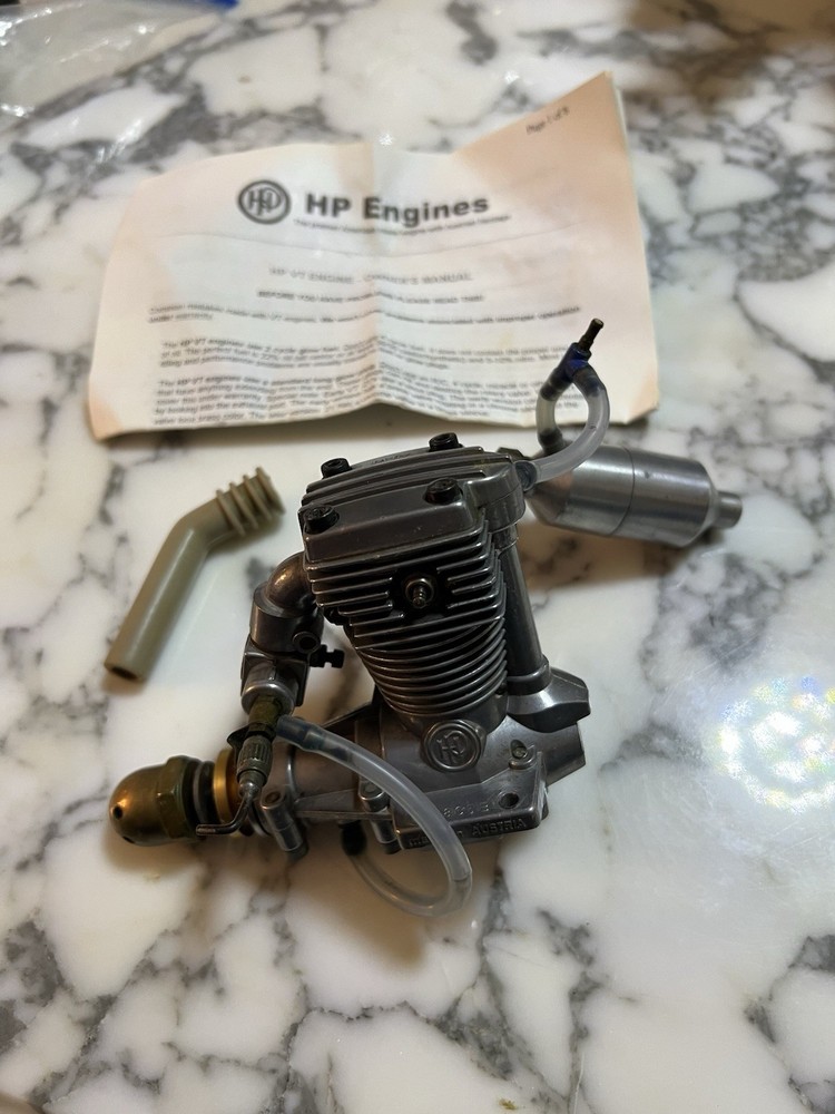 HP VT 49 4 Stroke RC Airplane Engine Used Untested Clean