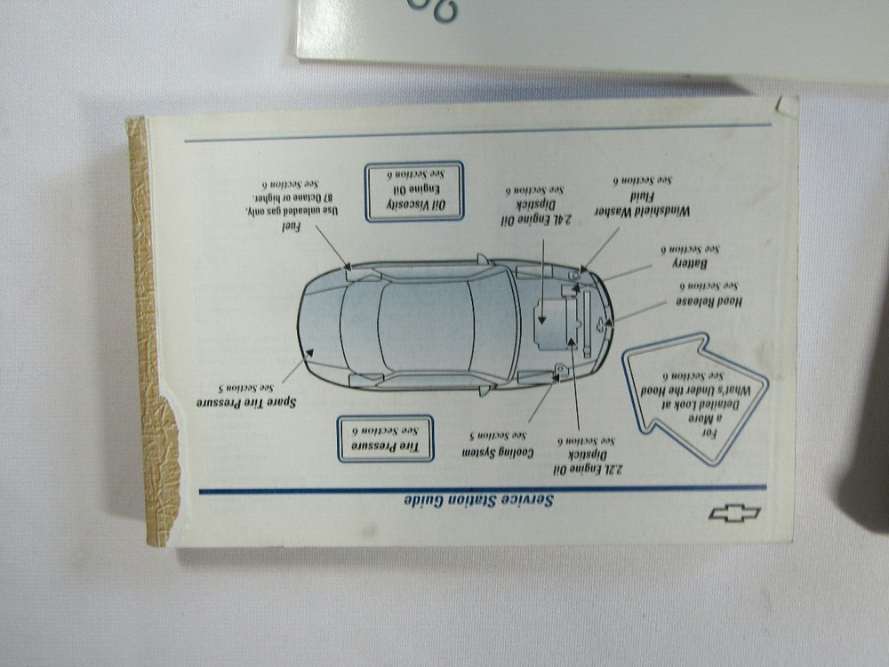2000 Chevrolet Cavalier Owners Manual