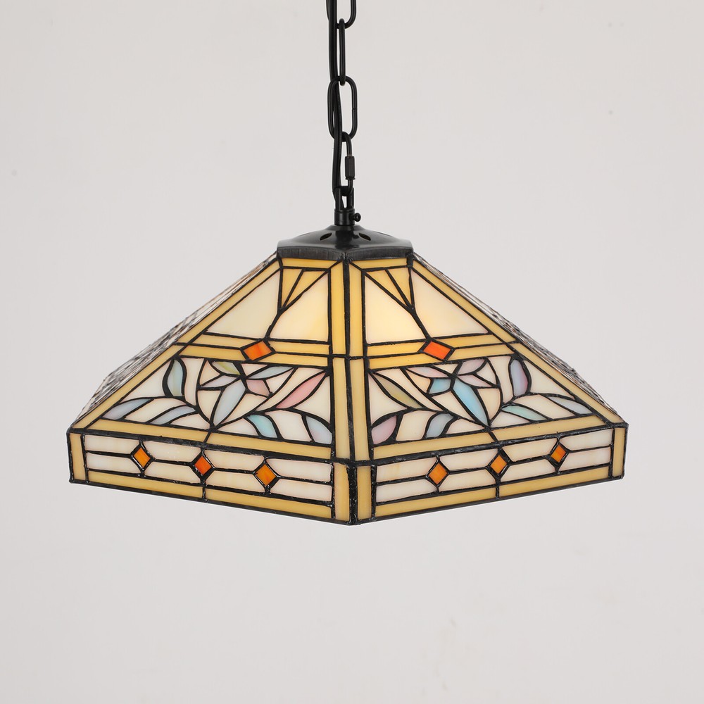 Elegant 2-Light Adjustable Pendant Light - Iron & Glass, Ceiling Mount