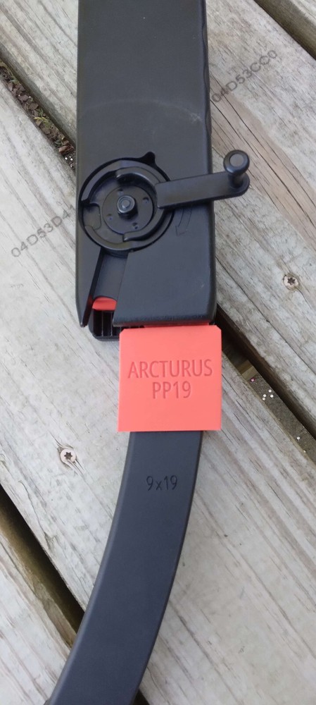 Arcturus PP19 Airsoft AEG Odin Speedloader Adapter (Red)