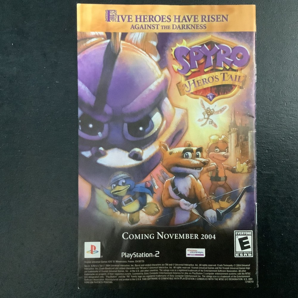 Crash Twinsanity PS2 PlayStation 2 Instruction Manual Only
