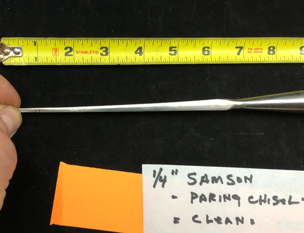Vintage Samson 1/4" Firmer Chisel