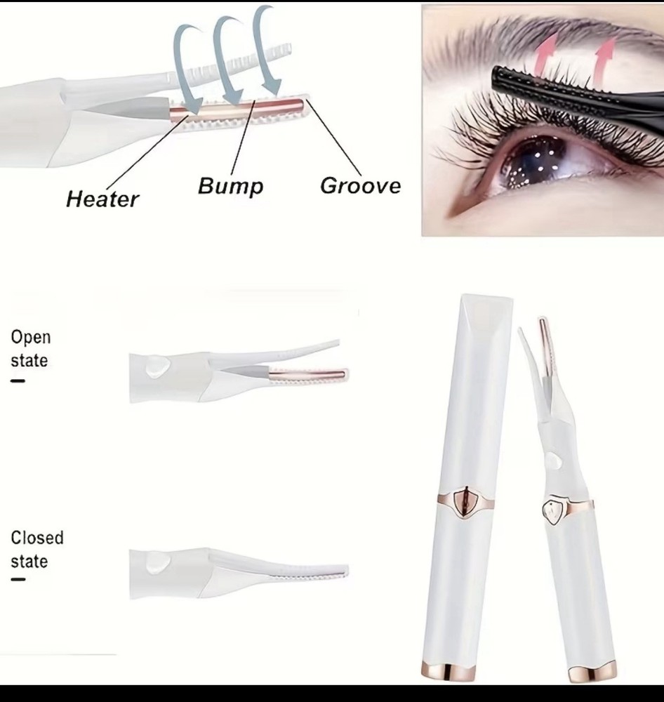 Eyelashes Curler Low Heated