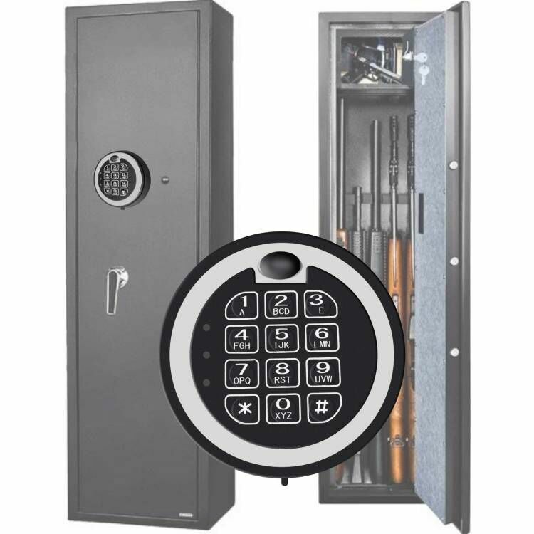 Replace Mesa MSL 500 Safe Lock/Black Keypad Electronic Safe Lock with Swing Bolt