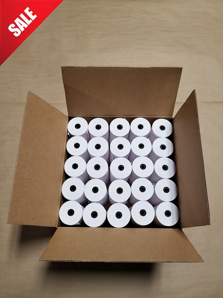 3" x 165' 1-Ply Bond (50 Rolls) for Datasym