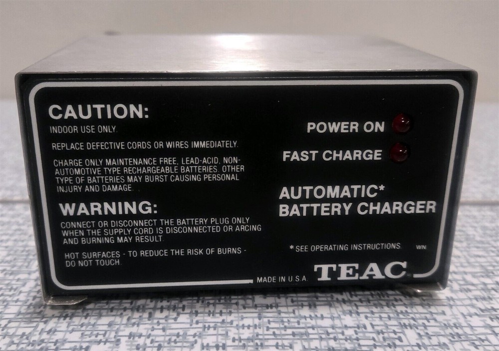 Teac Automatic Battery Charger Model 1LC161A-76