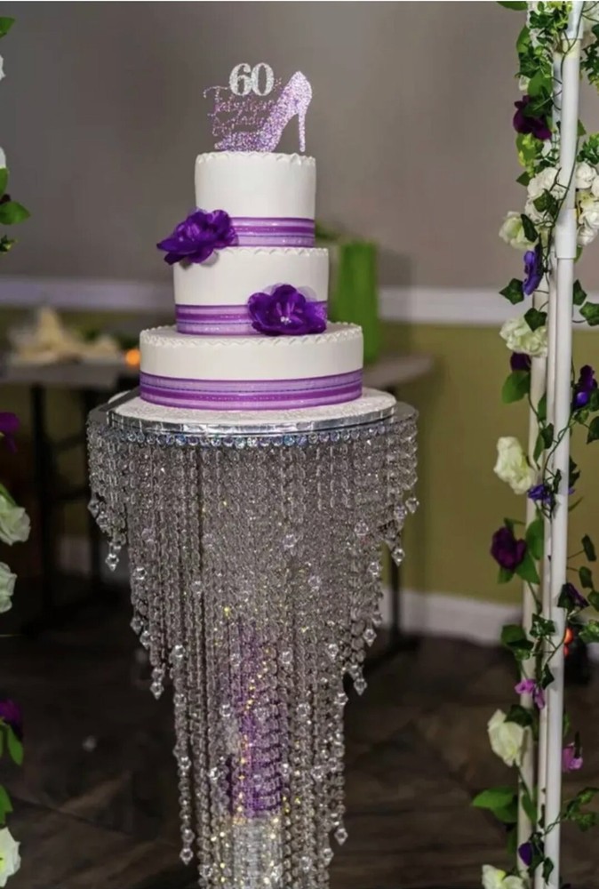 Wedding cake TABLE for Cake Stands Crystal Cake Table 12inch