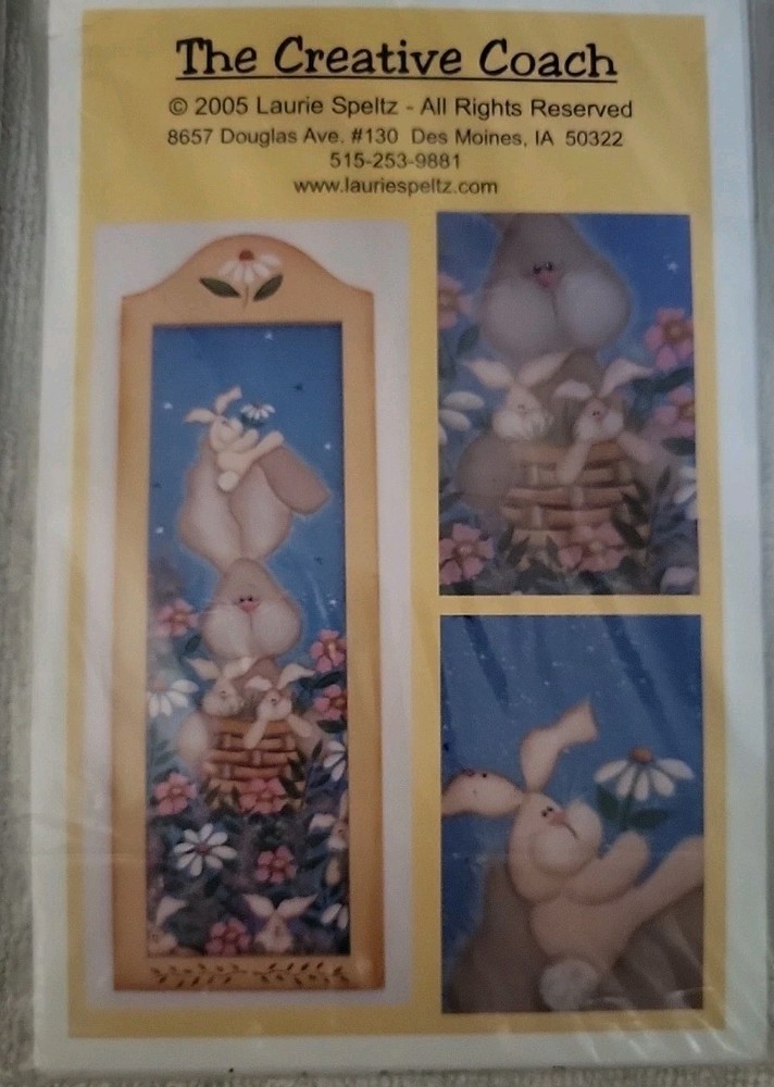 The Creative Coach Snowman Patterns (5) 3 Snowmen, 2 Bunny Patterns