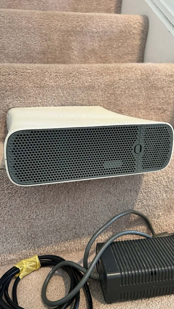 Microsoft Xbox 360 White Game System Console Only No HDD