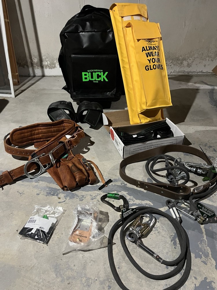 Buckingham BUCK Squeeze Lineman Tool Fall Restriction Kit.  Read Description