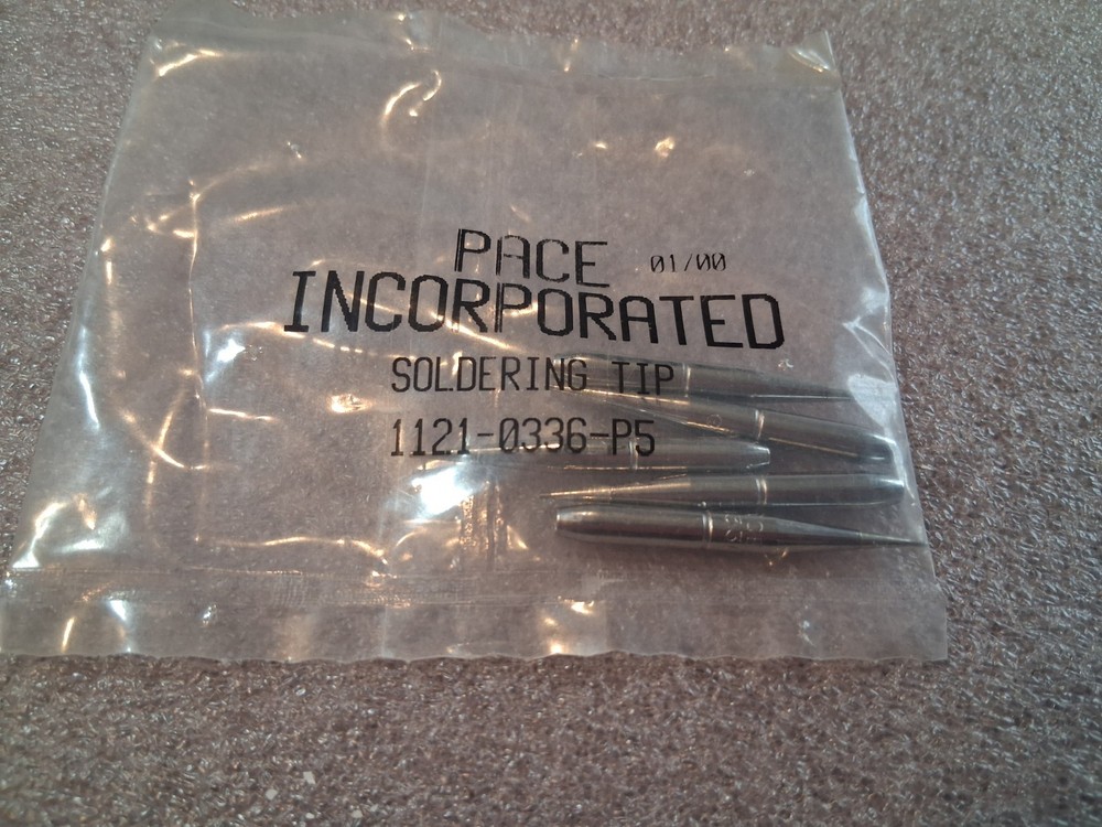 PACE 1121-0336-P5 - NEW - 5 Tips Per Bag