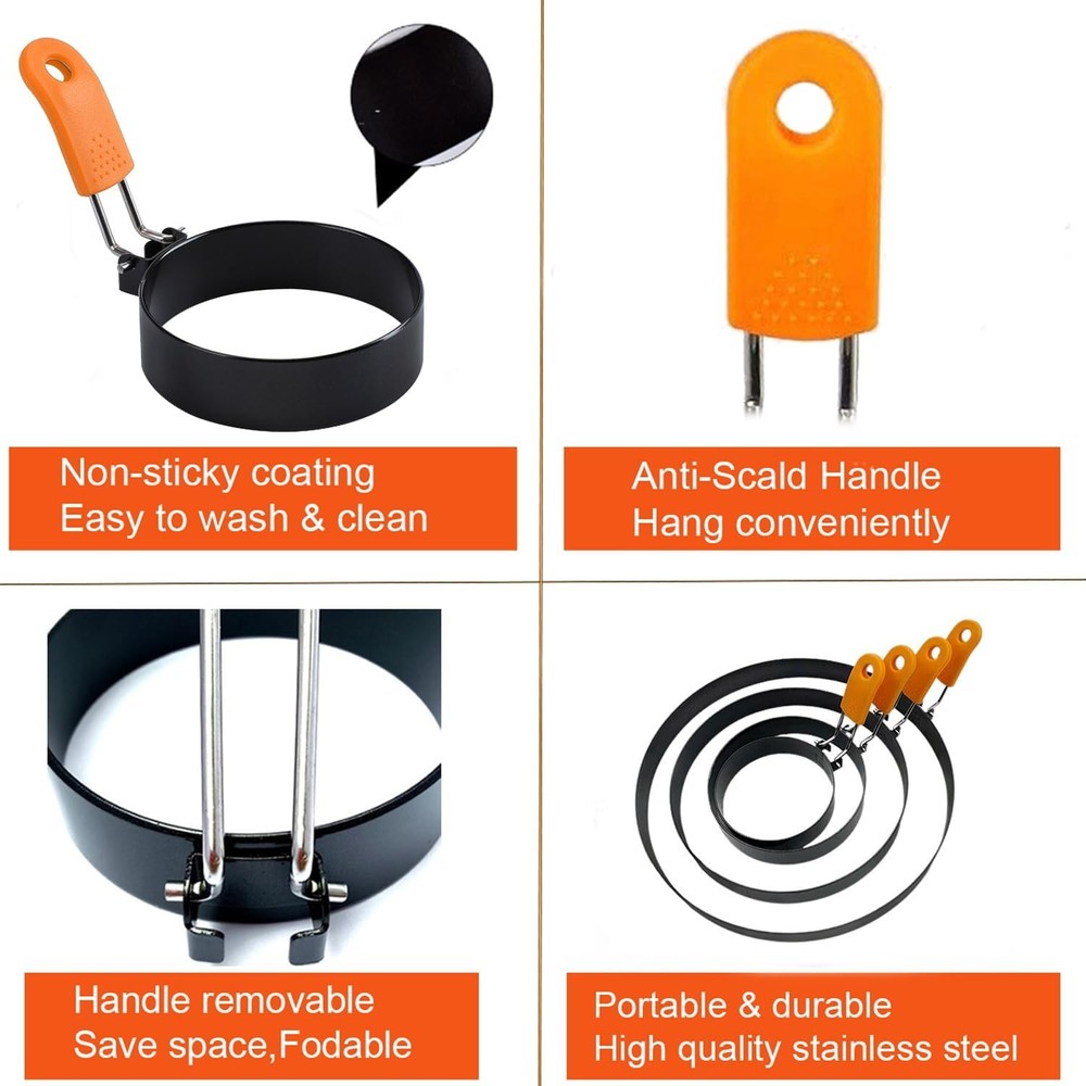 Pancake Ring 6 Inch 2 Pack New