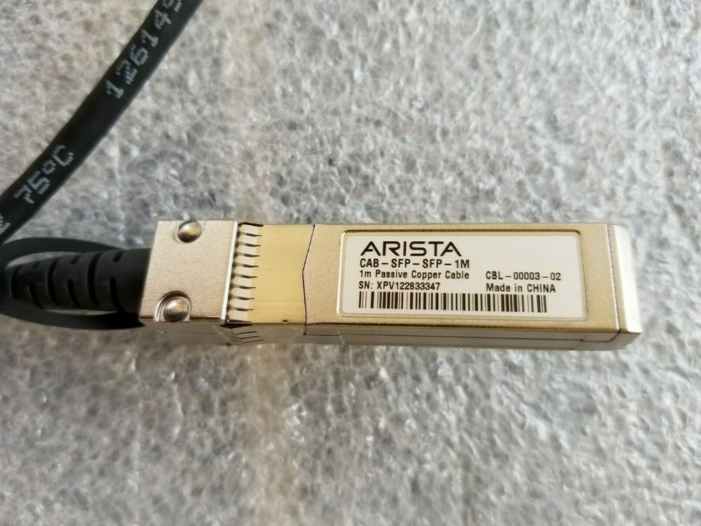 Arista CAB-SFP-SFP-1M