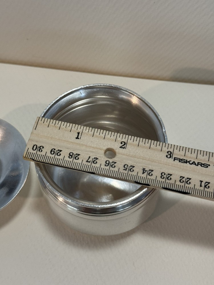 Reed & Barton Sugar Bowl Silver Soldered Blank Airline Design Form