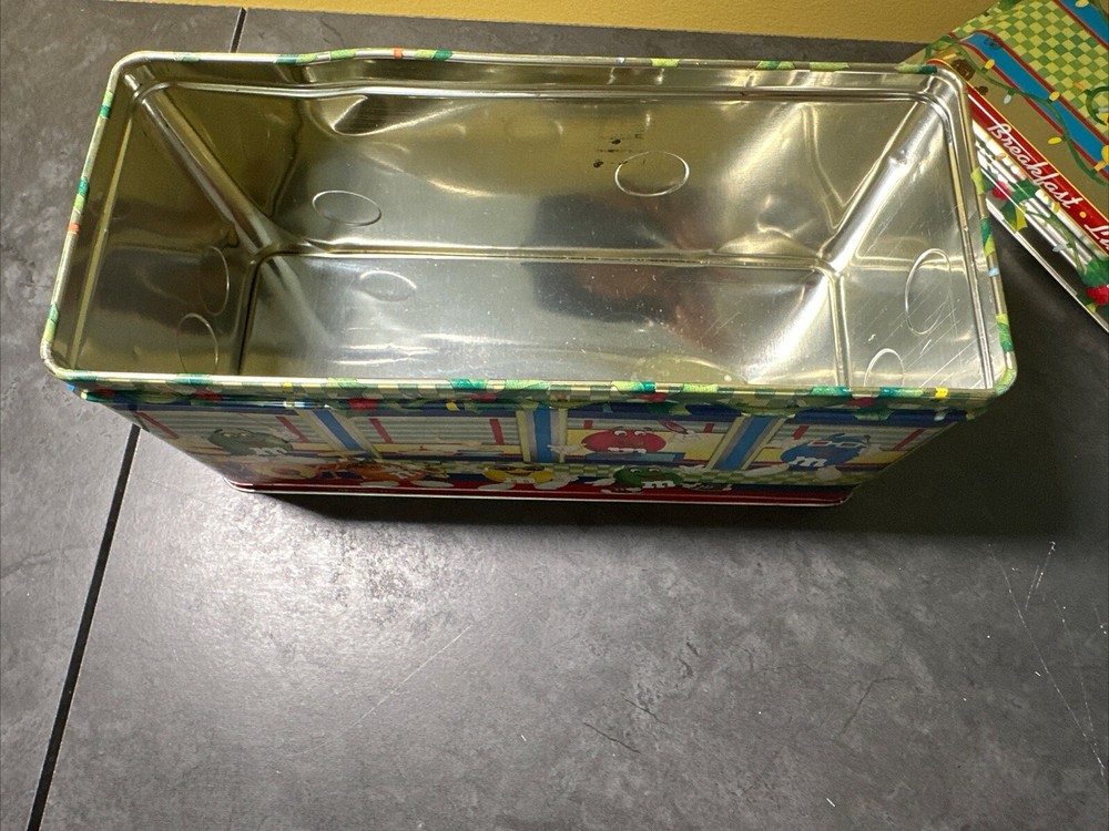 Mars M&M'S Open 24 Hours Breakfast Lunch Dinner Metal Container Novelty