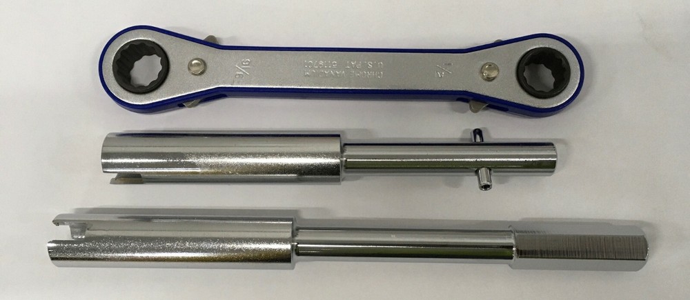 Powergear 1221713 for RV Manual Crank Bedroom Slideout 9/16 + 1/2 Rachet Wrench