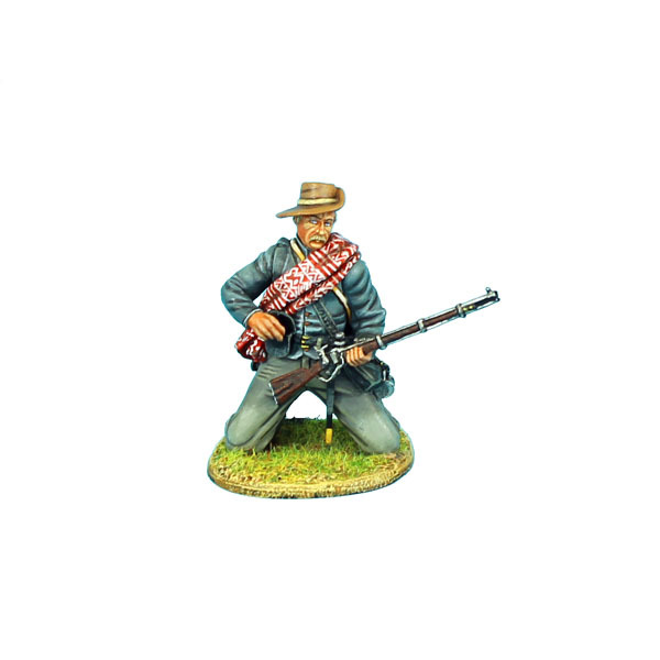 ACW051 Confederate Infantry Kneeling Loading by First Legion