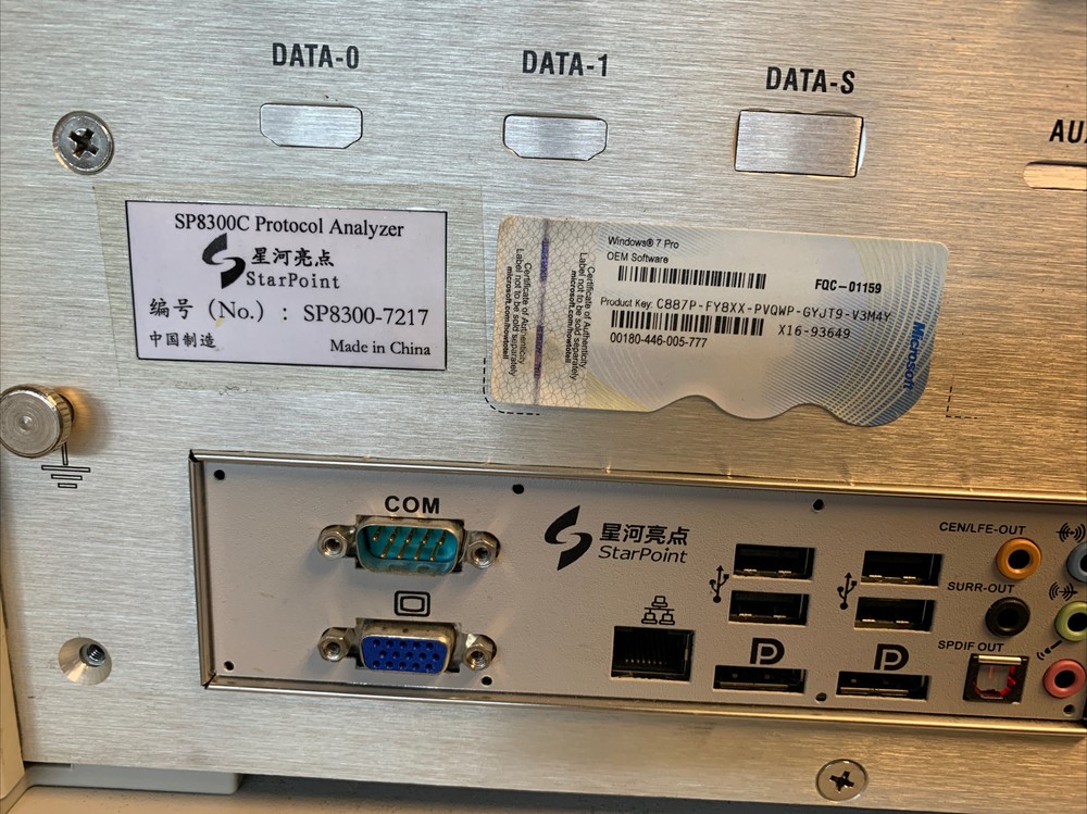 StarPoint SP8300C Protocol Analyzer