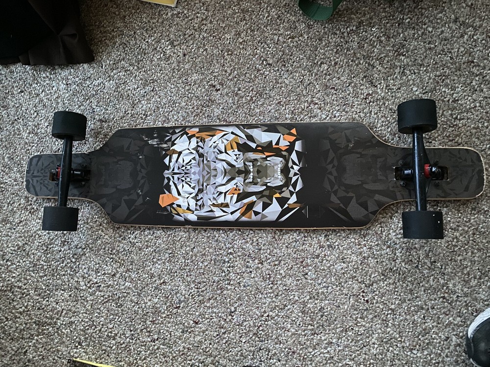 Playshion Tiger 39" Beginners Drop Through Longboard Skateboard