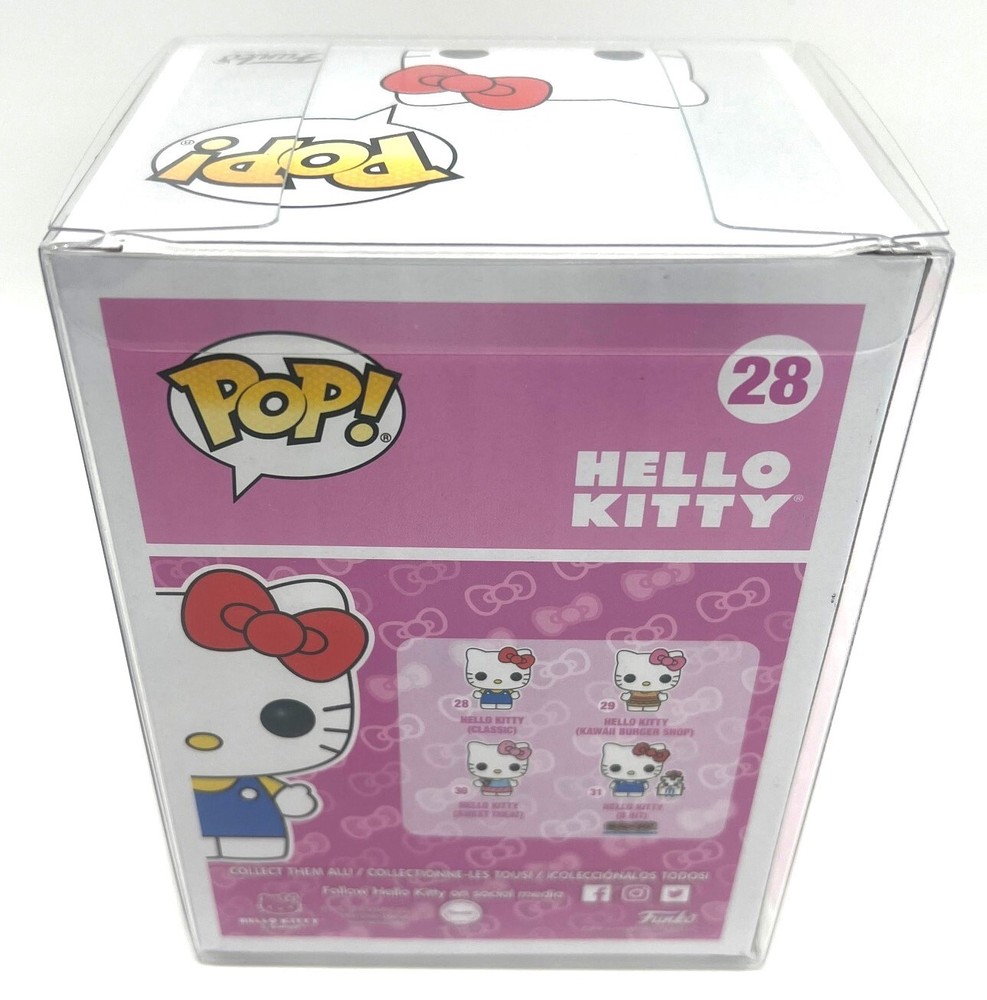 Funko Pop! Hello Kitty & Friends Hello Kitty Classic #28 with POP Protector
