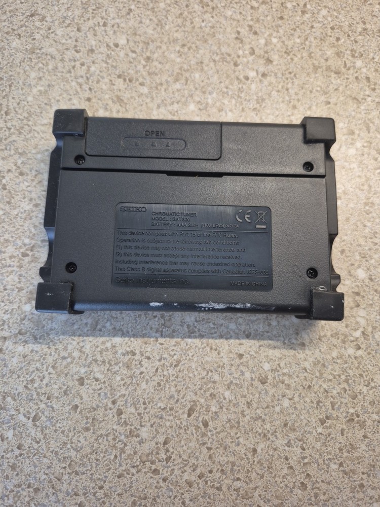 Seiko Sat800 Durable Style Chromatic Tuner