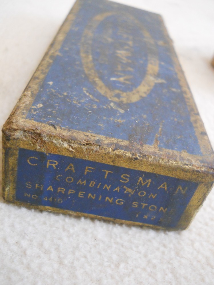Vintage Craftsman Combination Sharpening Stones