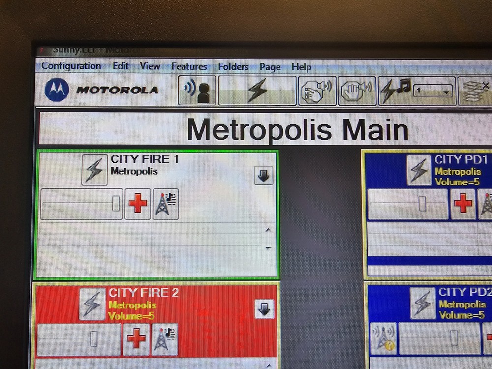 Motorola K2 Core Conventional Dispatch Console System Complete MCC7100 MCC7500
