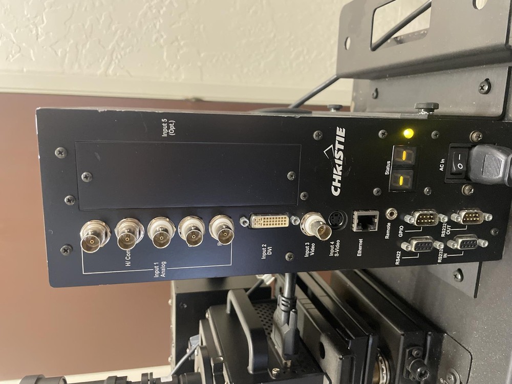 CHRISTIE DIGITAL SYSTEMS 102-016-101-01 PROJECTION SYSTEM