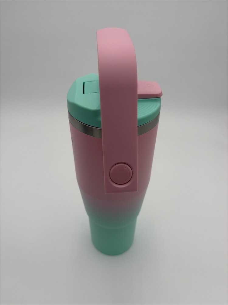 Abodeo Water Bottle Pink And Teal
