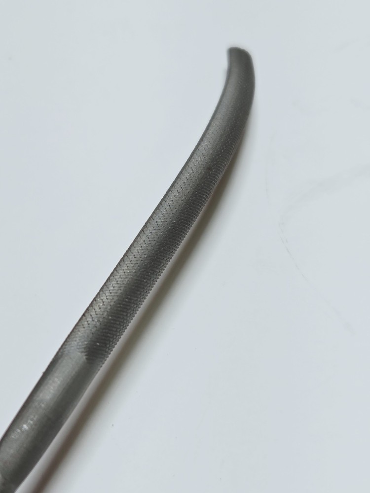 Mini Half Round Curved File 2.5" 2pk