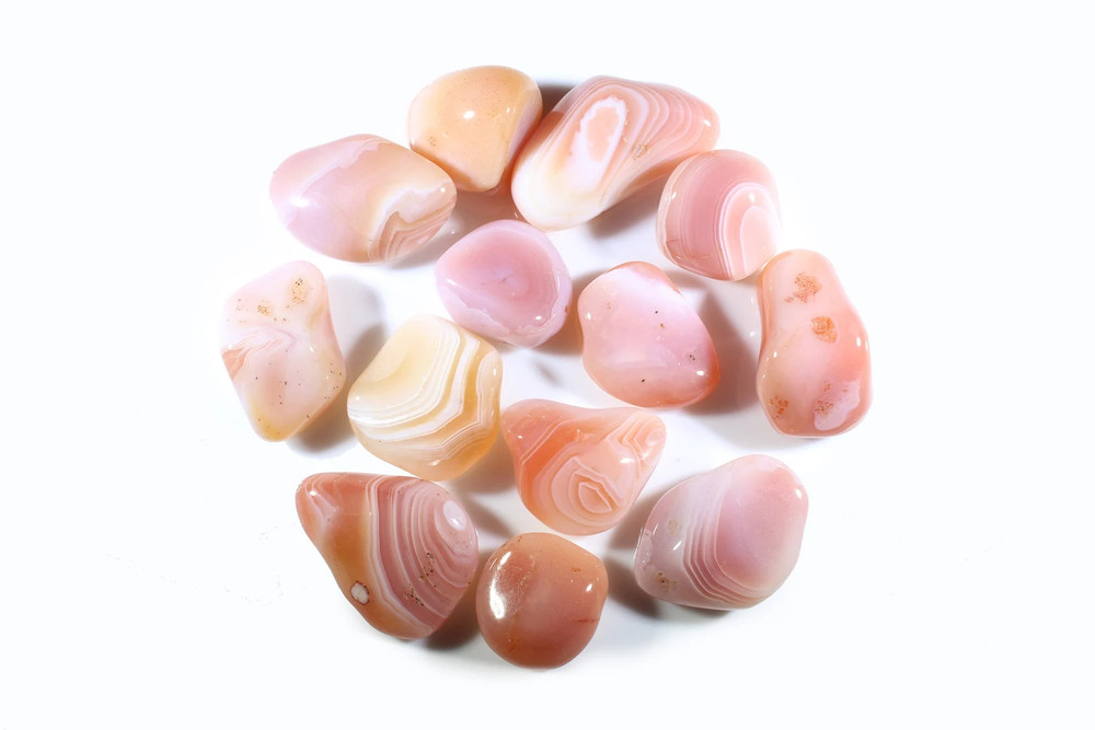 Apricot Agate Tumbled Gemstones - Bulk Wholesale Options