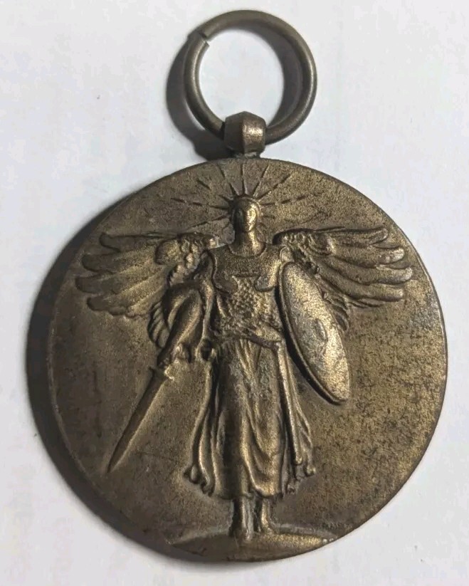 WW1 US Victory Medal Planchet and Ring