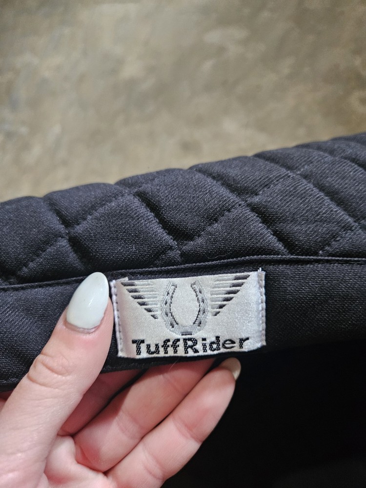 Tuffrider Black Basic All Purpose Saddle Pad With No Straps