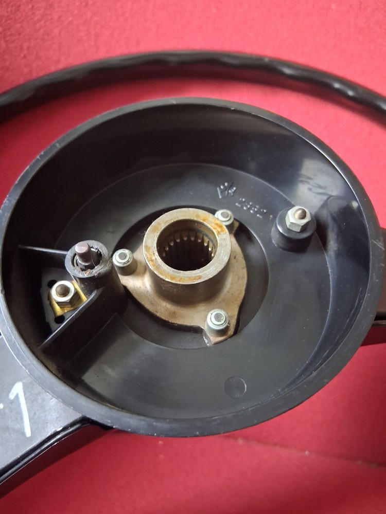 Lancia Fulvia Second Series Black Bakelite Original Steering Wheel