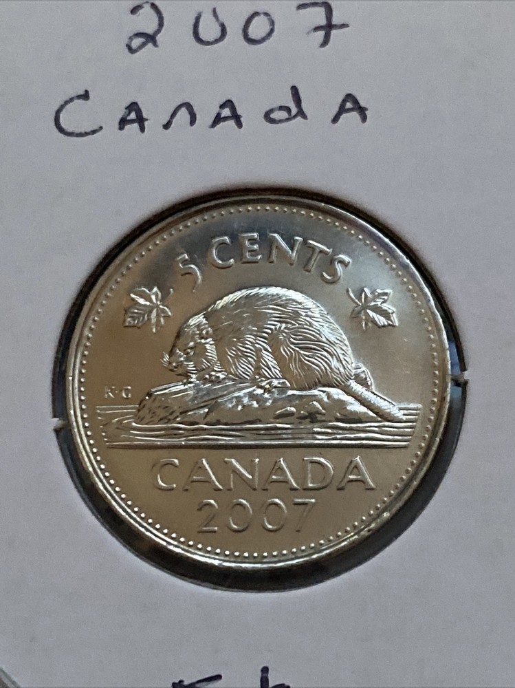 Canada 5 Cent 2007 Coin B5