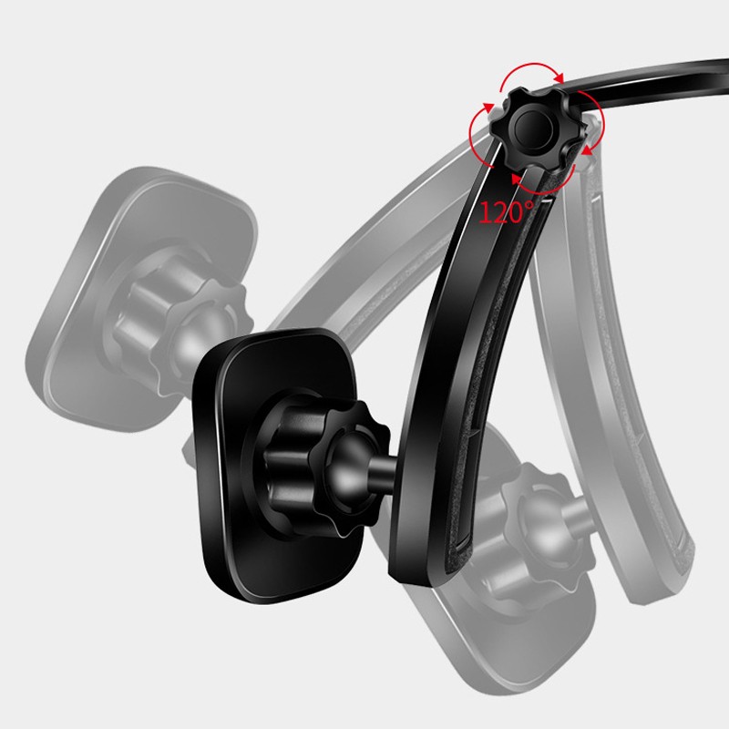 Magnetic 360° Rotatable Phone Mount Holder Car Dashboard Gravity Adjustable