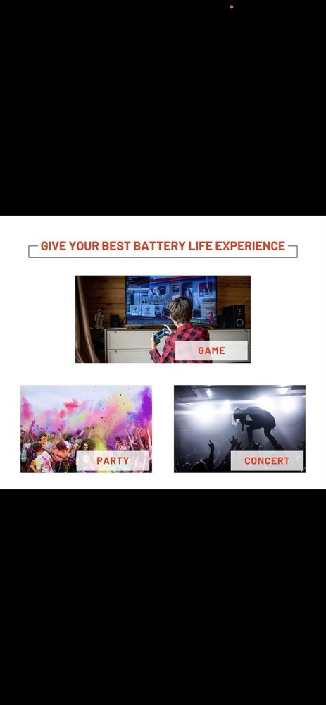 New Black Battery Replacement Bode Compatible Sanddock Digital Music System Sand