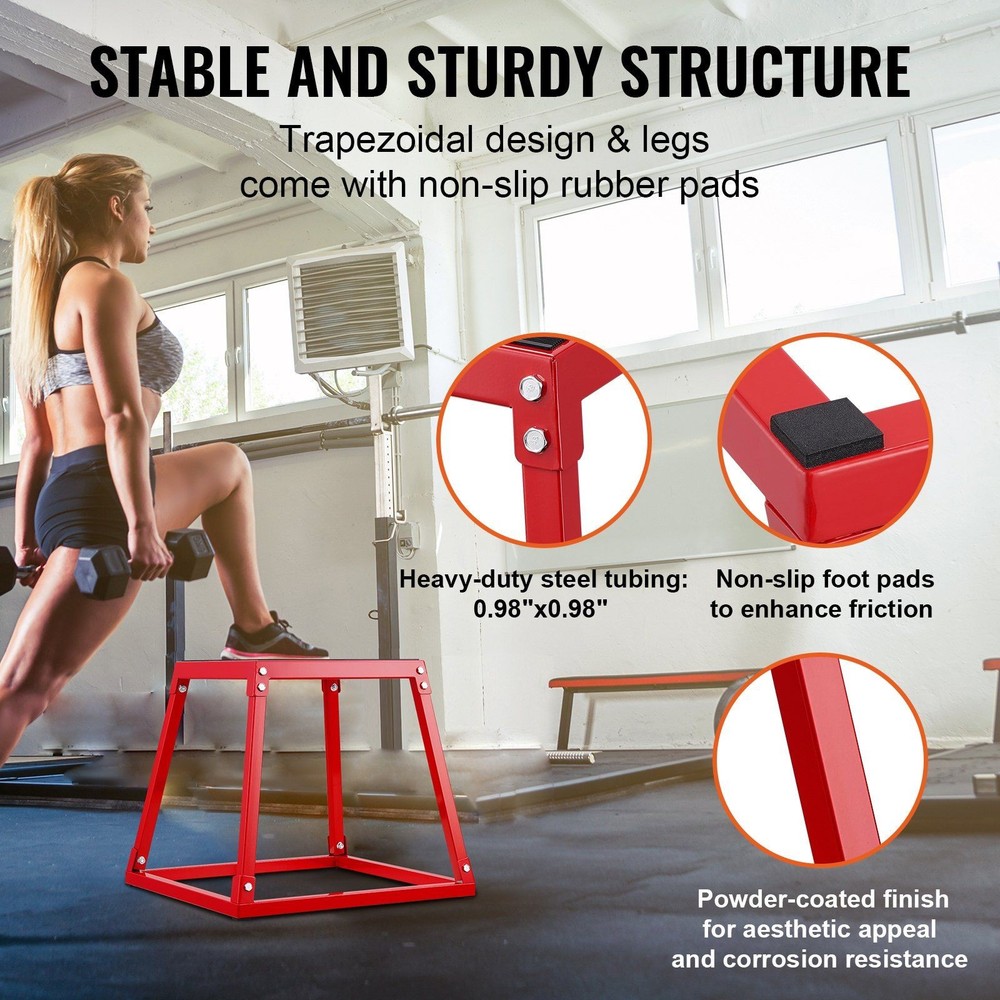 Dynamic Jump Platform 12/18/24/30in Industrial Frame