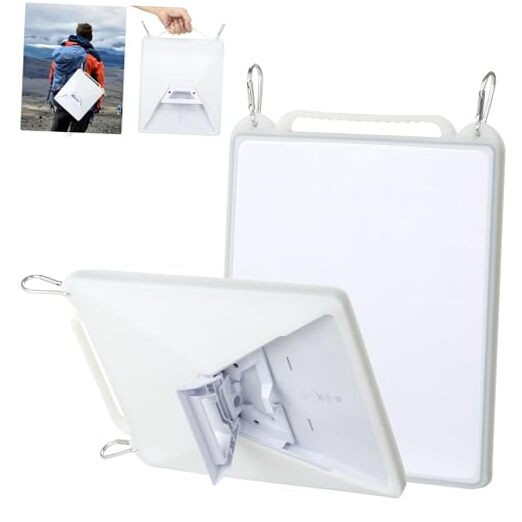 White Soft Silicone Case for Starlink Mini - Portable & Portable