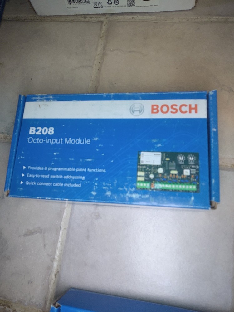 Bosch B208 SDI2 8-Input Expansion Module New in Box Security Alarm Panel