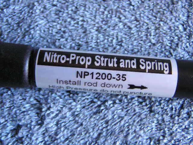 2ea Nitro Prop Strut Tool Storage Jo Storage Box Support REP SpringLift SL-15-35