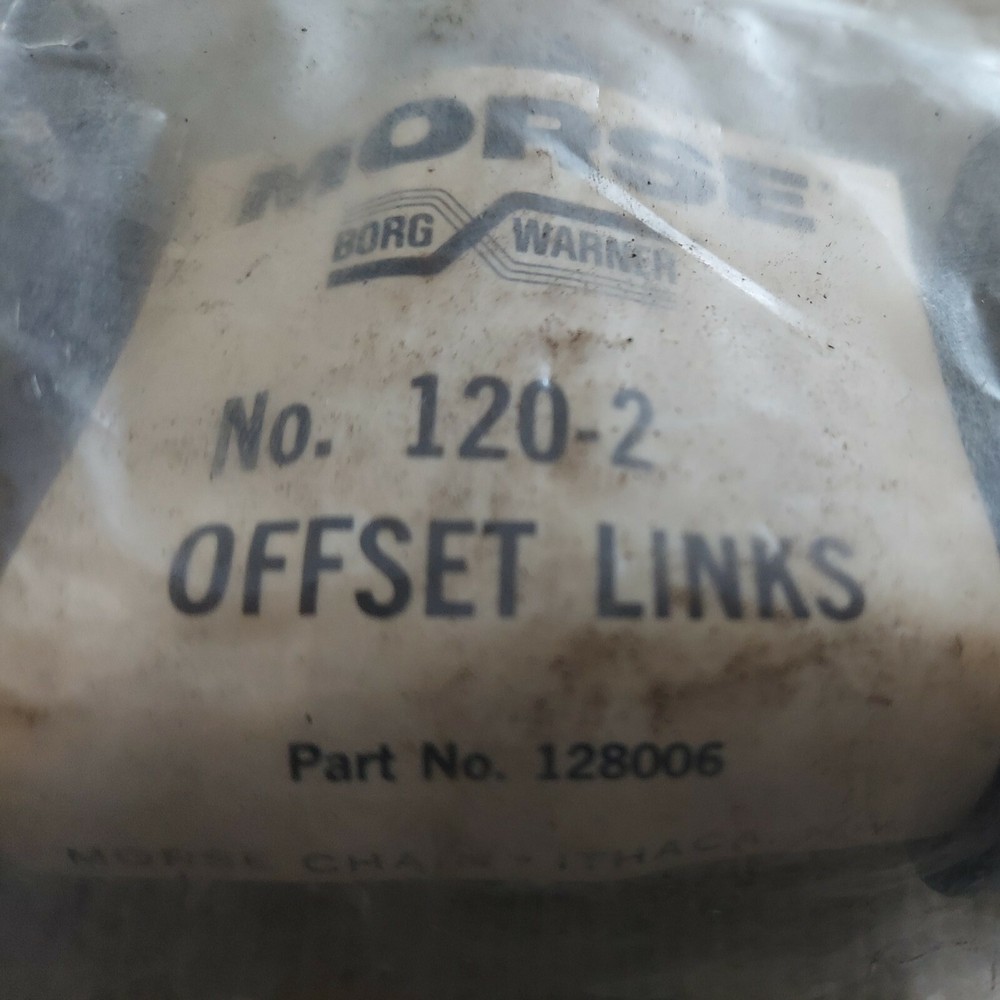 MORSE 120-2 OFFSET LINK. Part # 128006