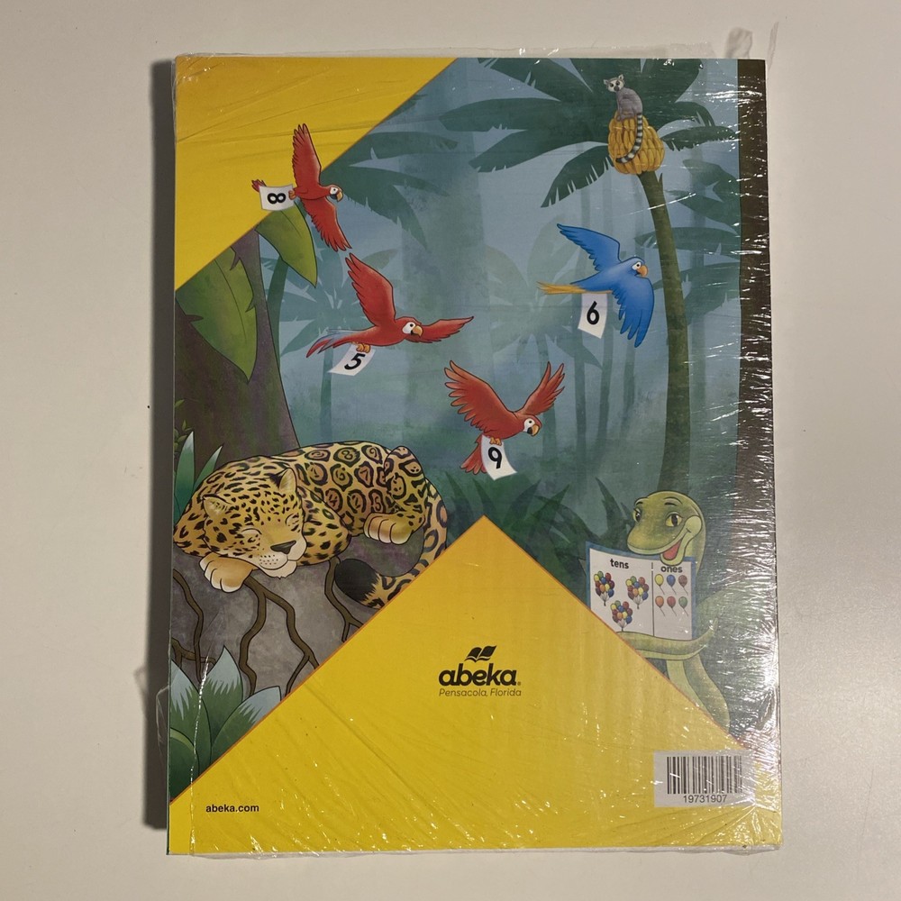 #U Arithmetic 1 Work Text Abeka Second Edition Math Workbook Unbound