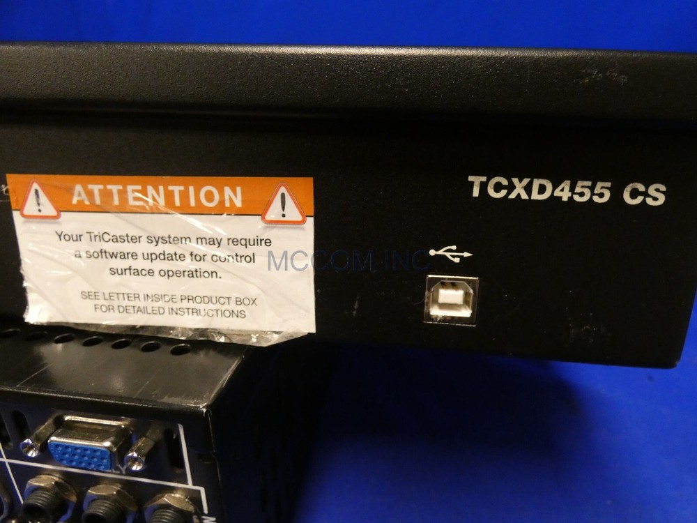 Newtek TriCaster TC460 Production System w/ TCXD455 Control Surface