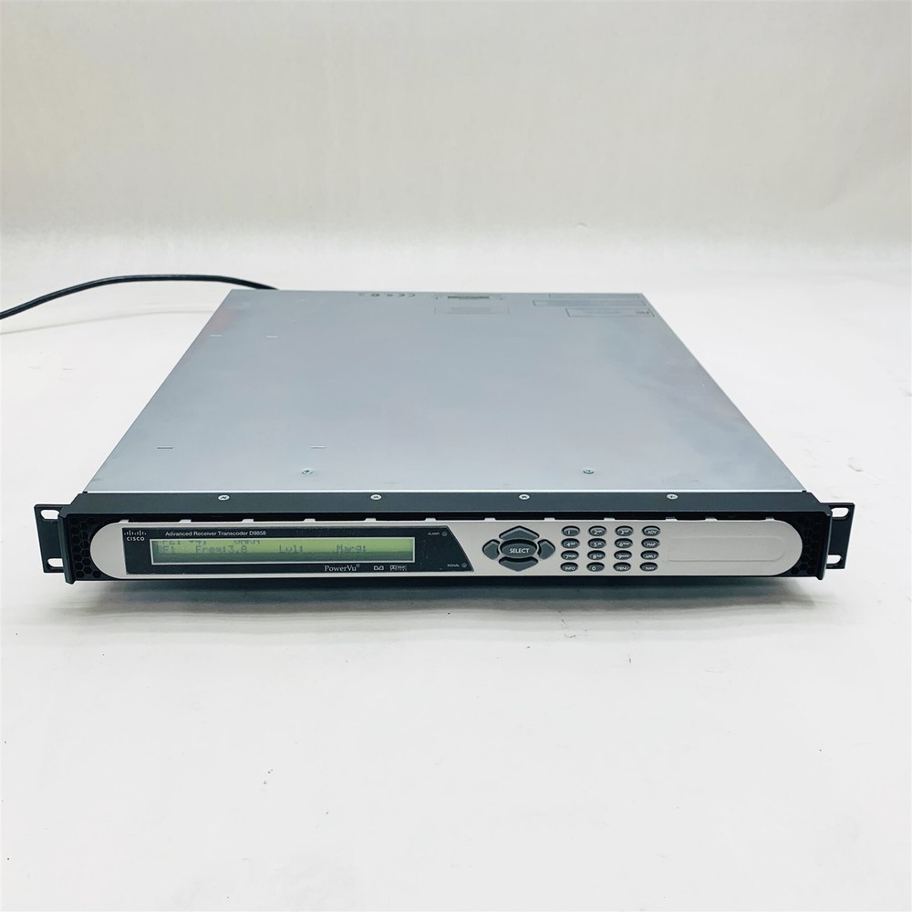 Cisco D9858 PowerVu (MPEG-4 HD to MPEG-2 CATV) Advanced Receiver Transcoder