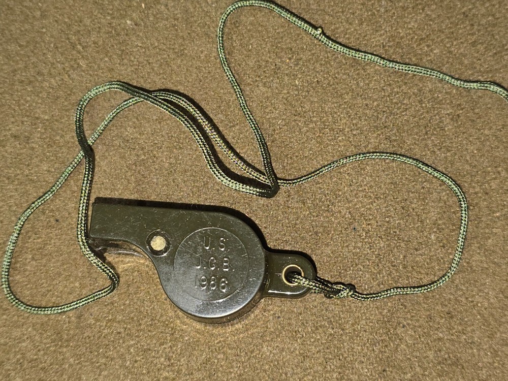 US Army Whistle Dated 1986
